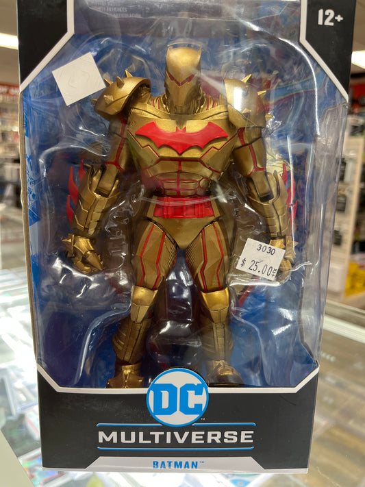 DC COMICS MULTIVERSE BATMAN HELLBAT GOLD EDITION ACTION FIGURE