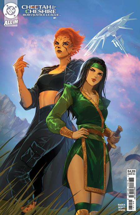 DC COMICS CHEETAH & CHESHIRE ROB THE JUSTICE LEAGUE #1 CVR B