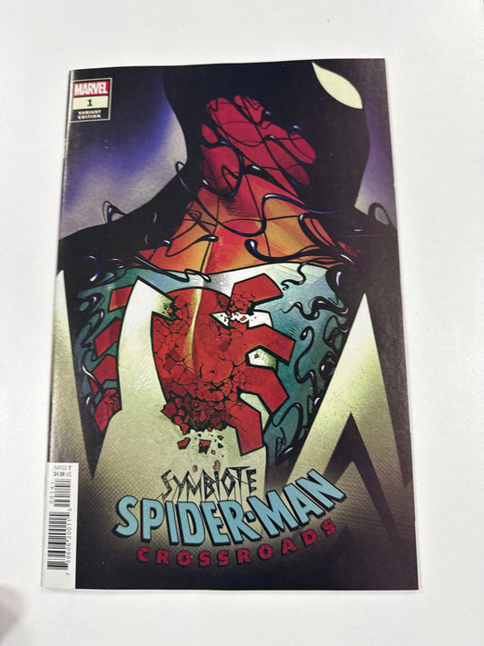 Symbiote Spider- Man Crossroads #1 1:25 Del Mundo Variant