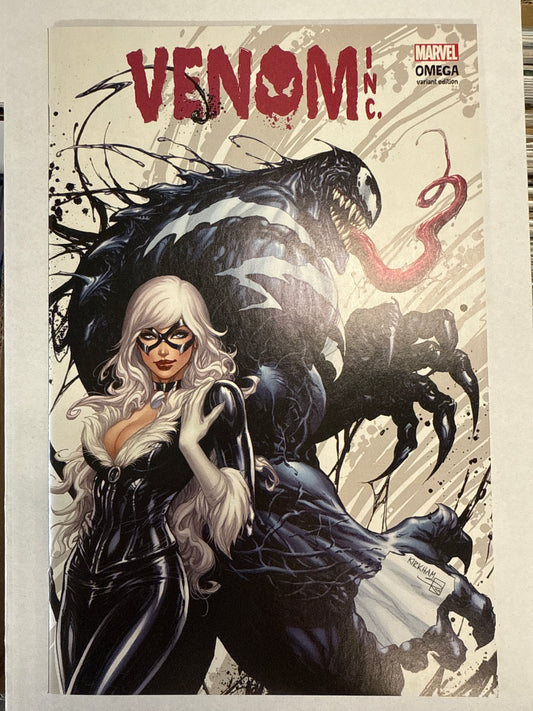 MARVEL COMICS AMAZING SPIDER-MAN VENOM INC OMEGA MARVEL COMICS TYLER KIRKHAM