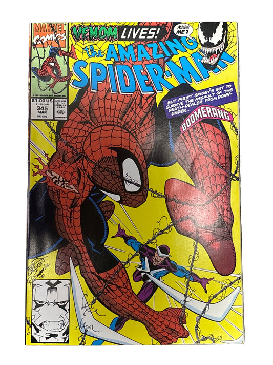 MARVEL THE AMAZING SPIDER-MAN #345