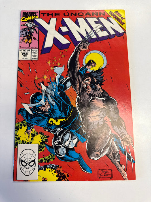 MARVEL COMICS UNCANNY X-MEN #258 ACTS OF VENGENCE read