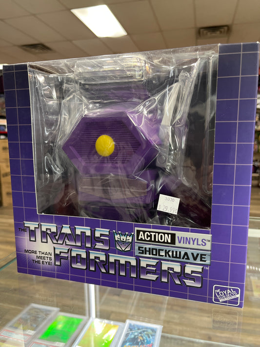 TRANSFORMERS ACTION VINYLS SHOCKWAVE