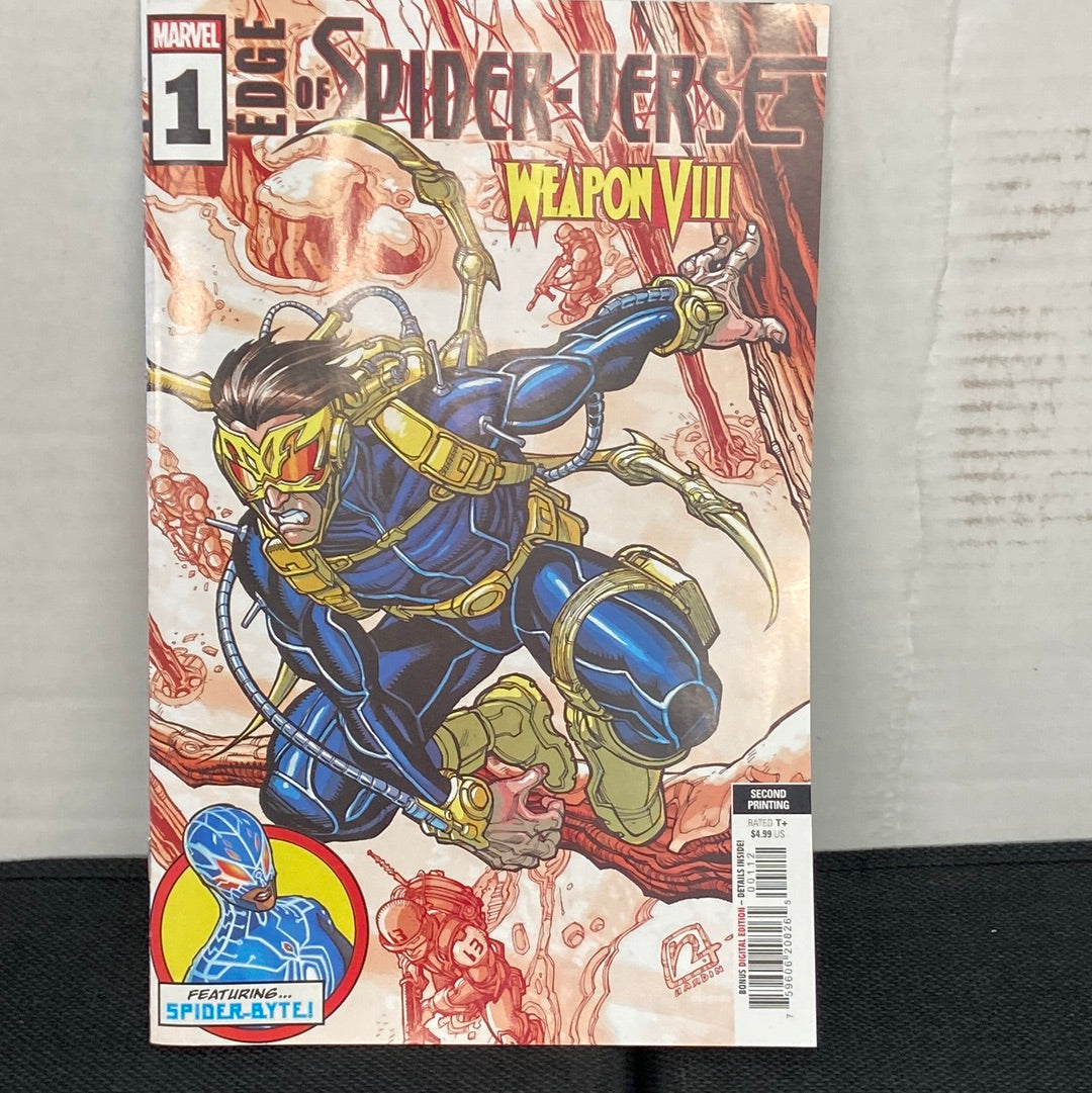 MARVEL COMICS - EDGE OF THE SPIDER-VERSE #1 (2024 2ND PRINTING MCFARLANE HOMAGE VARIANT!)