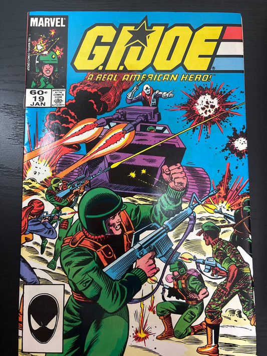 MARVEL G.I. JOE A REAL AMERICAN HERO #19