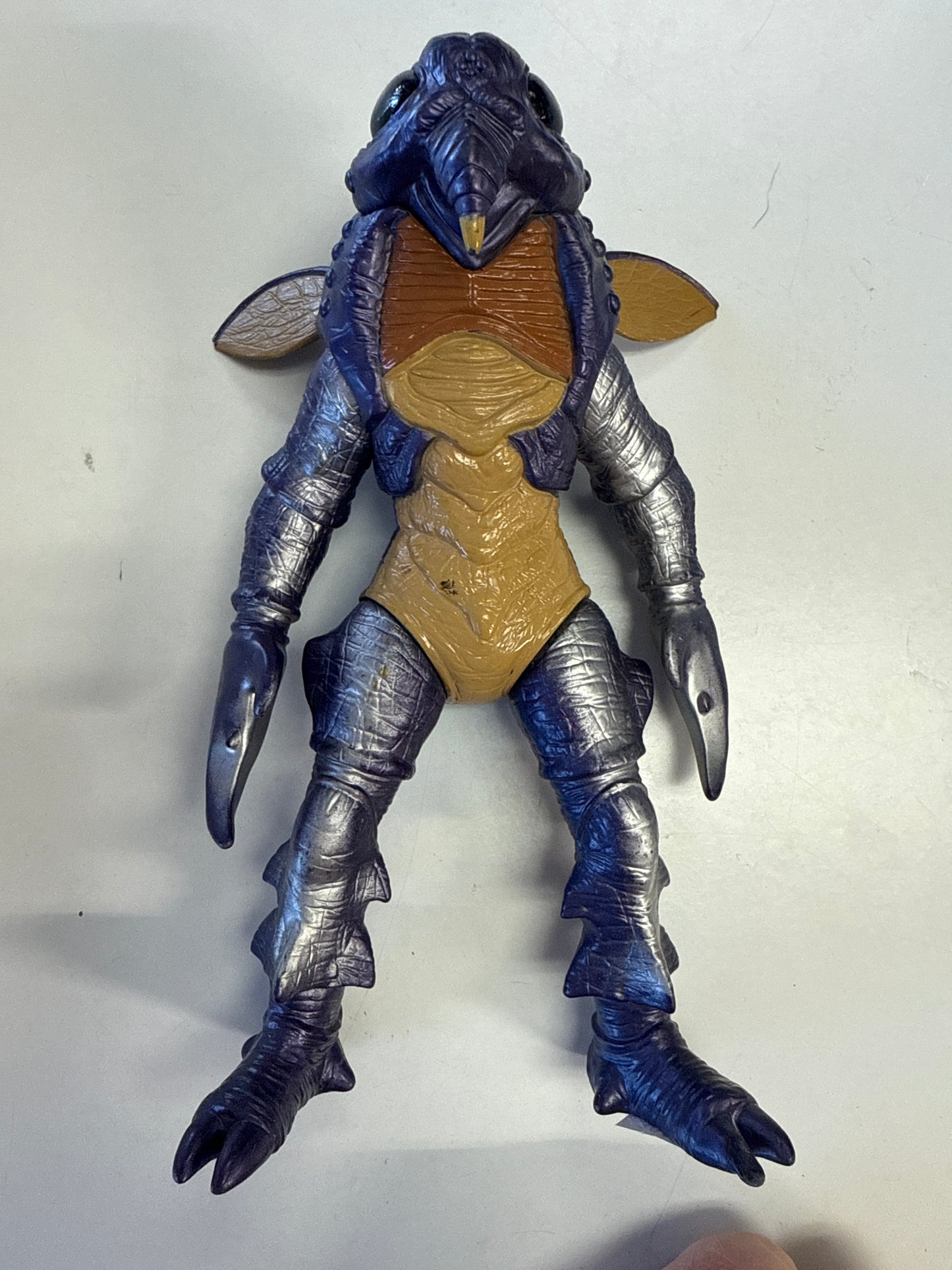 1993 Mighty Morphin Power Rangers Guitardo action figure, an 8-inch "Evil Space Alien" by Bandai