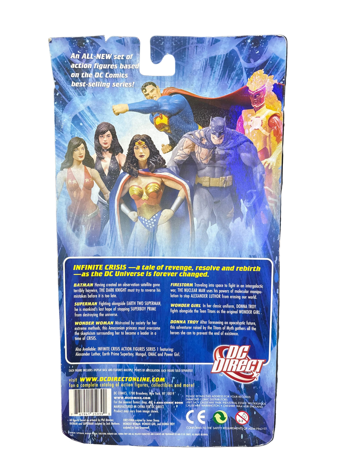DC DIRECT INFINITE CRISIS BATMAN ACTION FIGURE