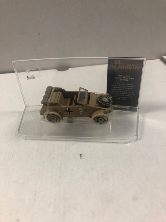 CORGI KUBELWAGEN GERMAN AFRIKA KORPS CAR EXCELLENT CONDITION