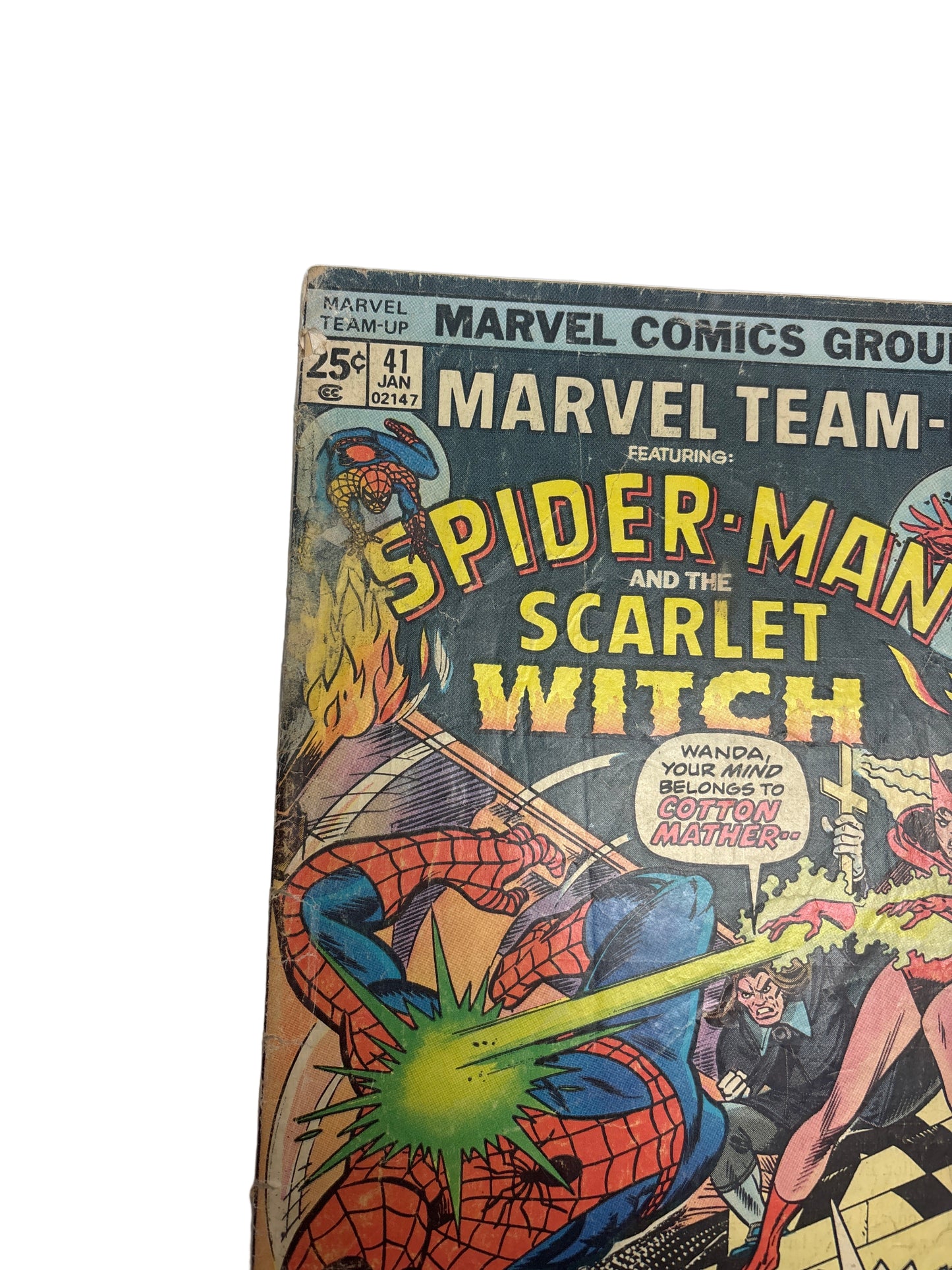 MARVEL COMICS GROUP SPIDER-MAN AND THE SCARLET WITCH #41