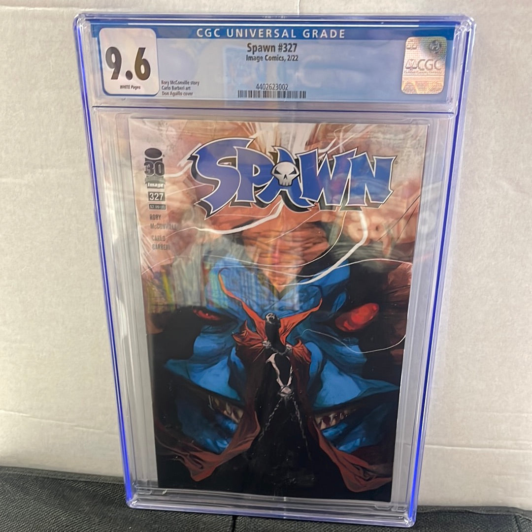 IMAGE COMICS SPAWN #327 CGC 9.6