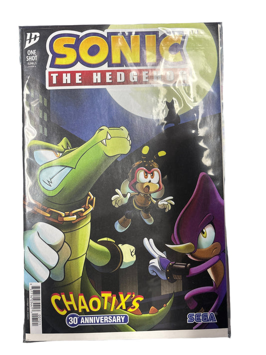SONIC THE HEDGEHOG CHAOTIX’S 30TH ANIVERSARY COVER B 10/25