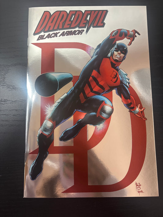MARVEL DAREDEVIL BLACK ARMOR #1 FOIL EDITION