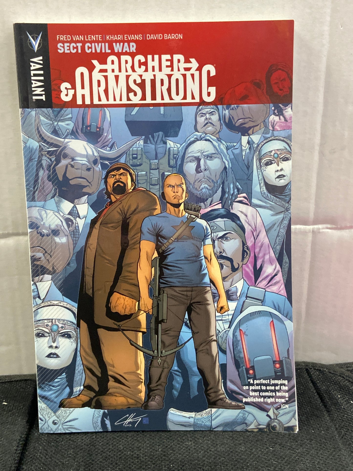 VALIANT ARCHER AND ARMSTRONG VOL 4 SECRET CIVIL WAR