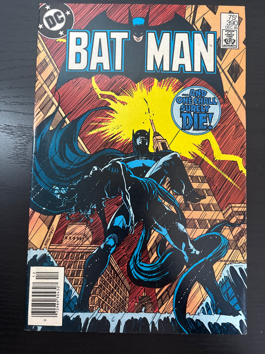 DC BATMAN #390 NEWSSTAND