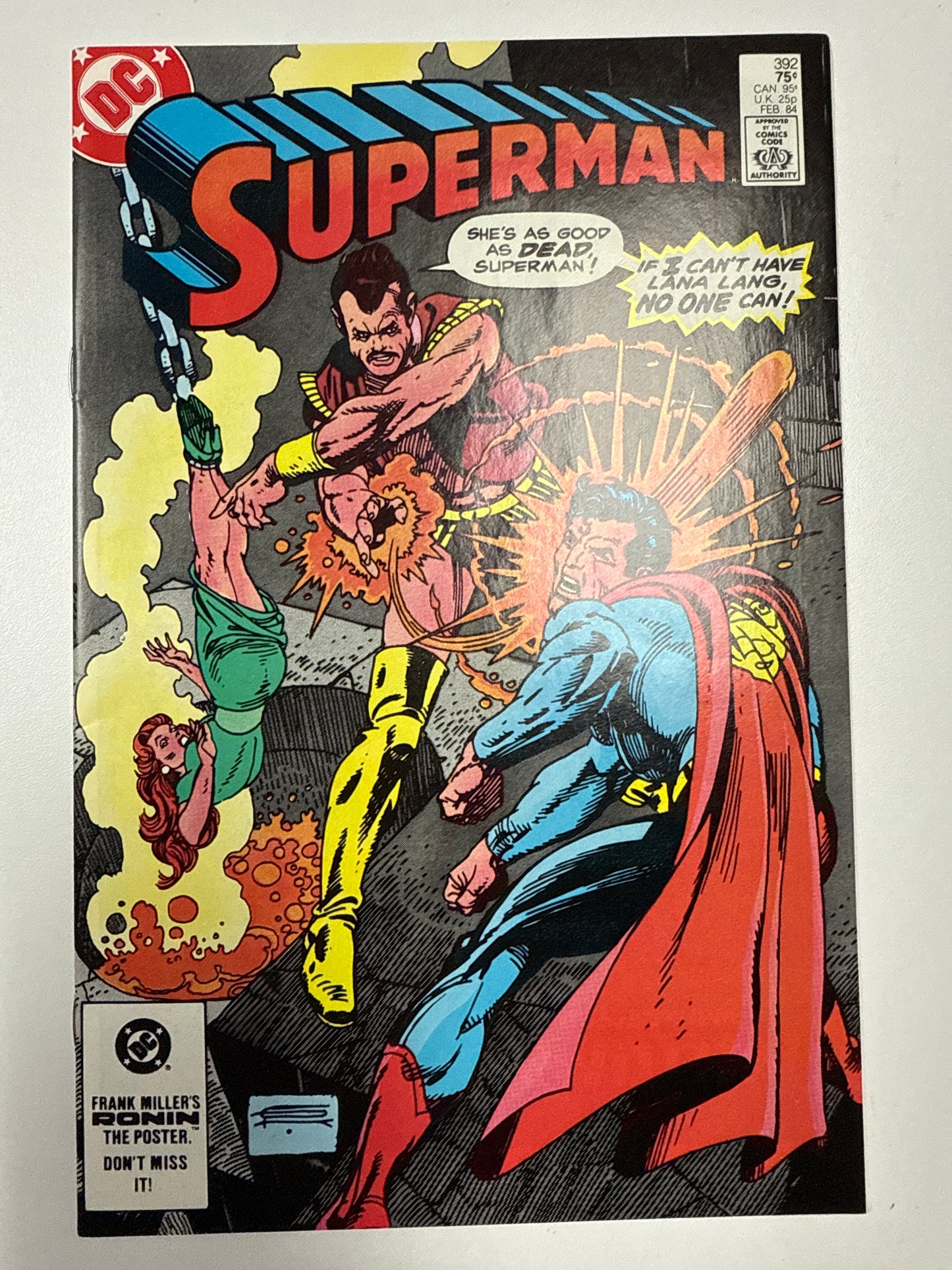 DC COMICS SUPERMAN 392