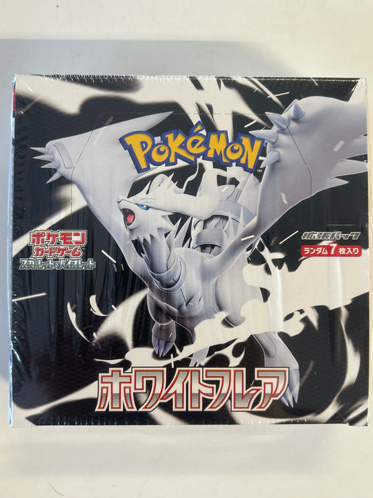 POKEMON JAPANESE WHITE FLARE BOOSTER BOX