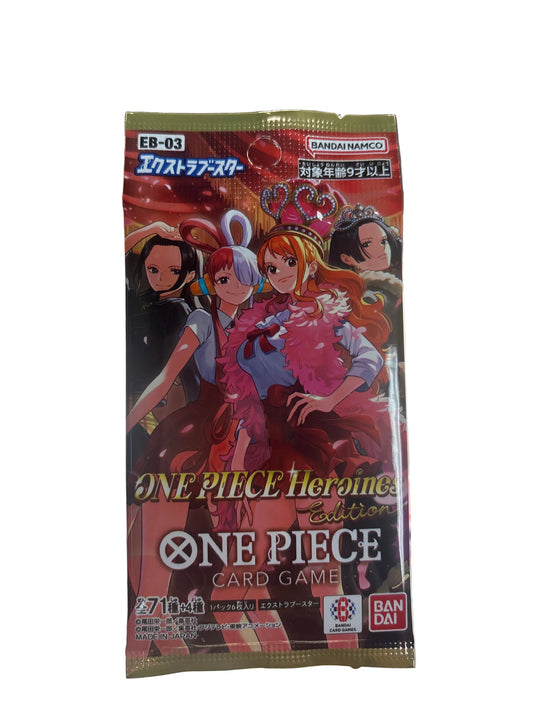 ONE PIECE HEROINES EDITION CARD GAME EB-03 PACKS
