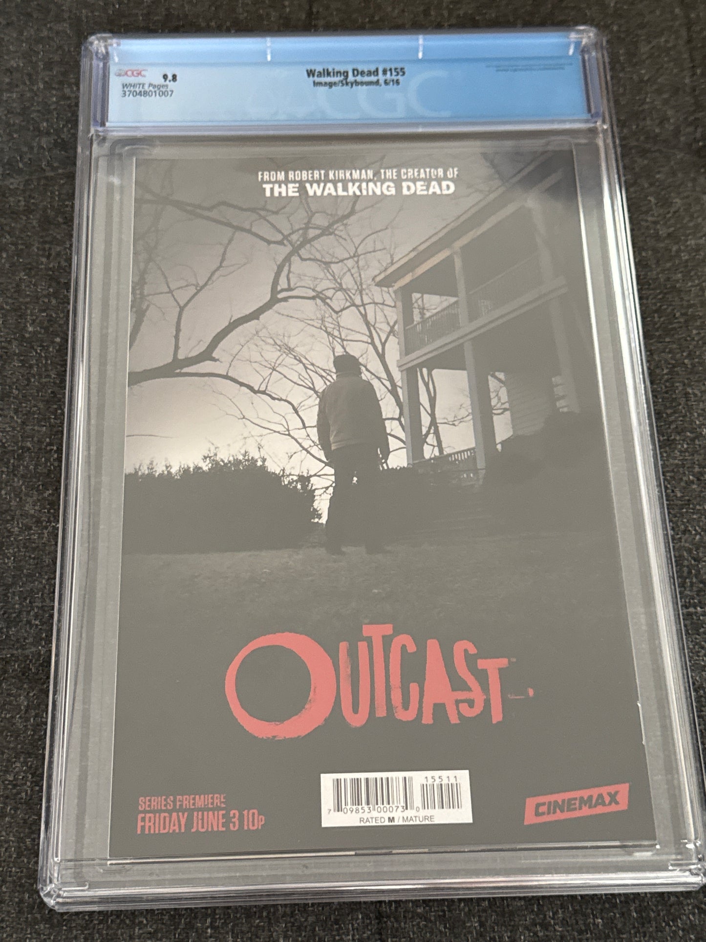 IMAGE COMICS WALKING DEAD #155 CGC 9.8