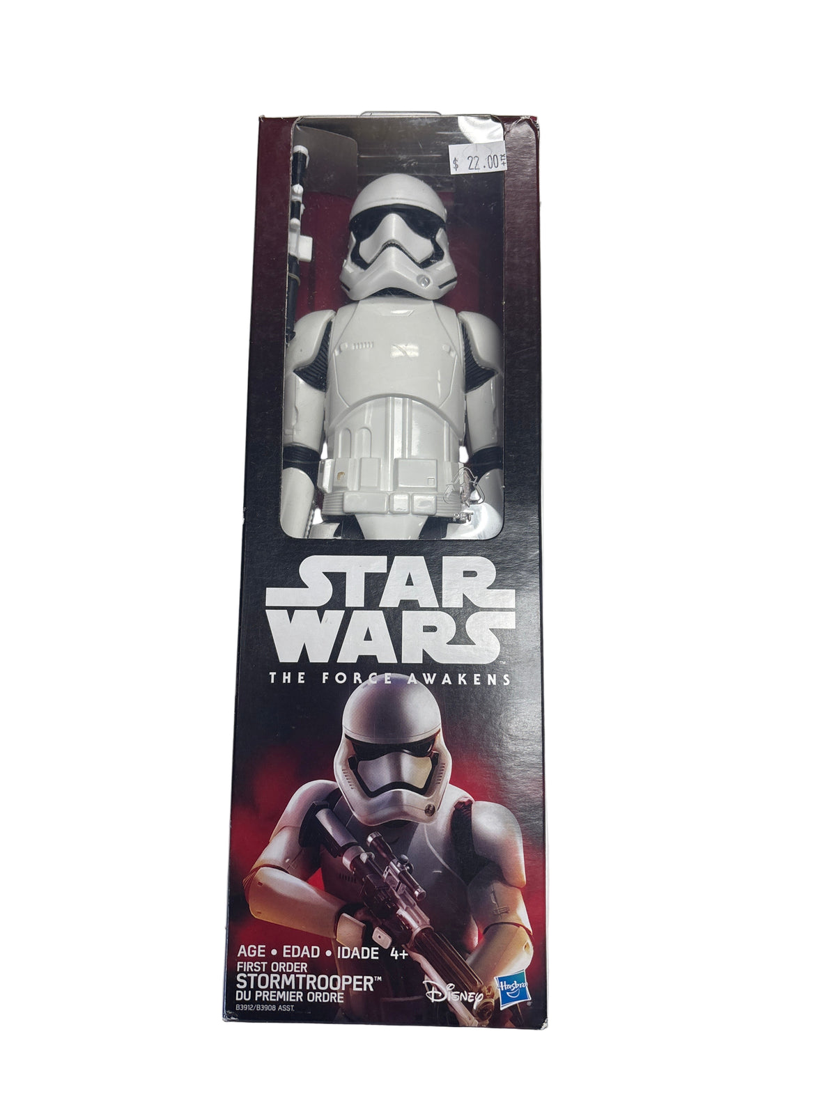 STAR WARS THE FORCE AWAKENS FIRST ORDER STORMTROOPER FIGURE HASBRO
