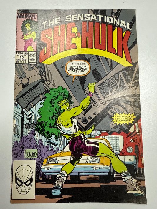 MARVEL COMICS THE SENSATIONAL SHE HULK #10