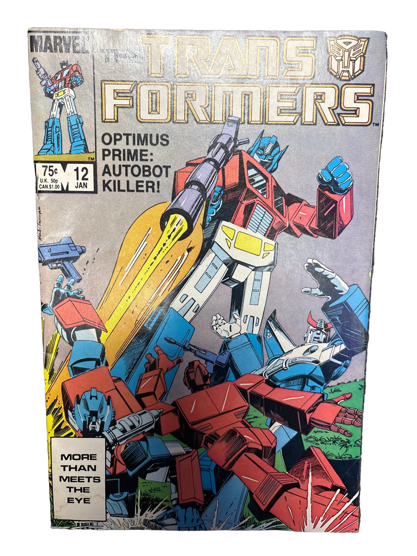 MARVEL THE TRANSFORMERS #12