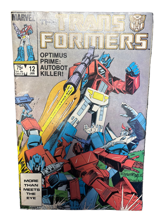 MARVEL THE TRANSFORMERS #12