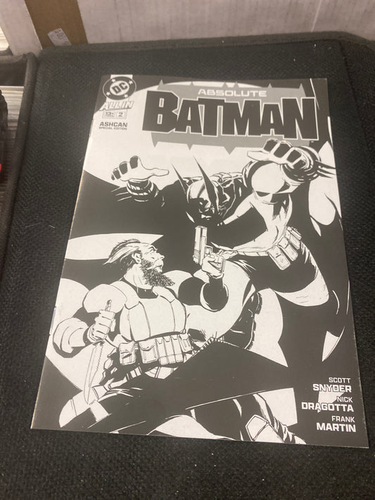 DC COMICS ABSOLUTE BATMAN #2 ASHCAN EDITION