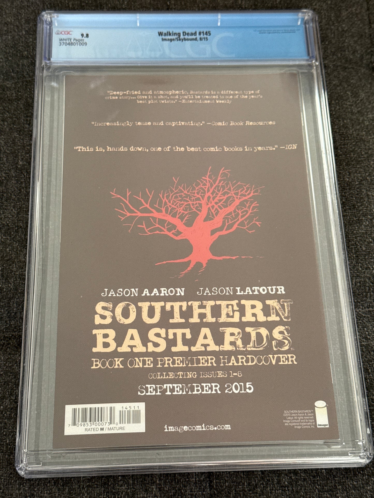 IMAGE COMICS WALKING DEAD #145 CGC 9.8