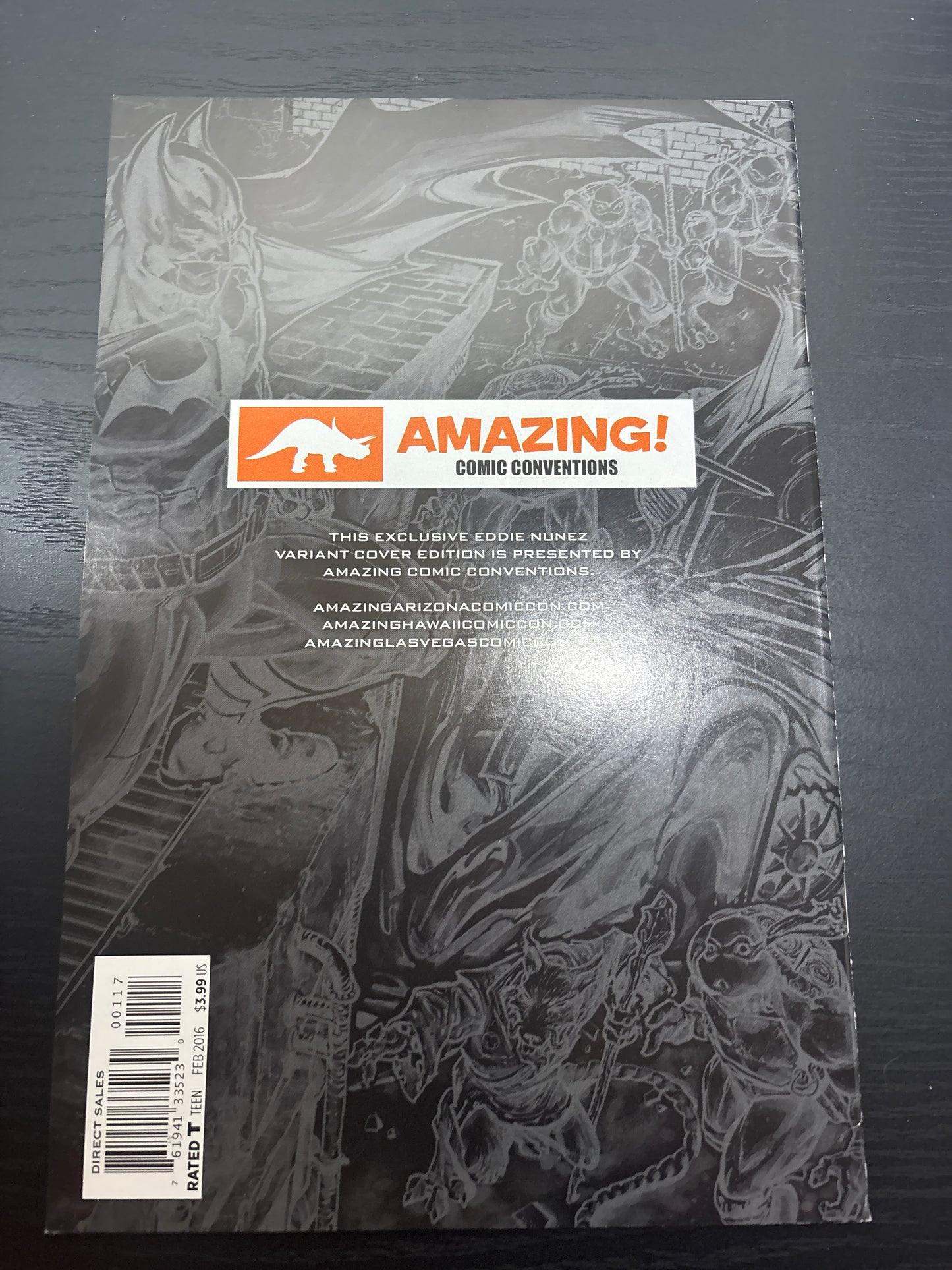DC COMICS BATMAN TEENAGE MUTANT NINJA TURTLES #1