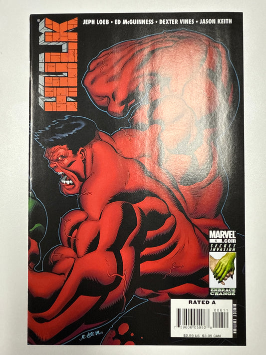 Marvel comics RED HULK # 6