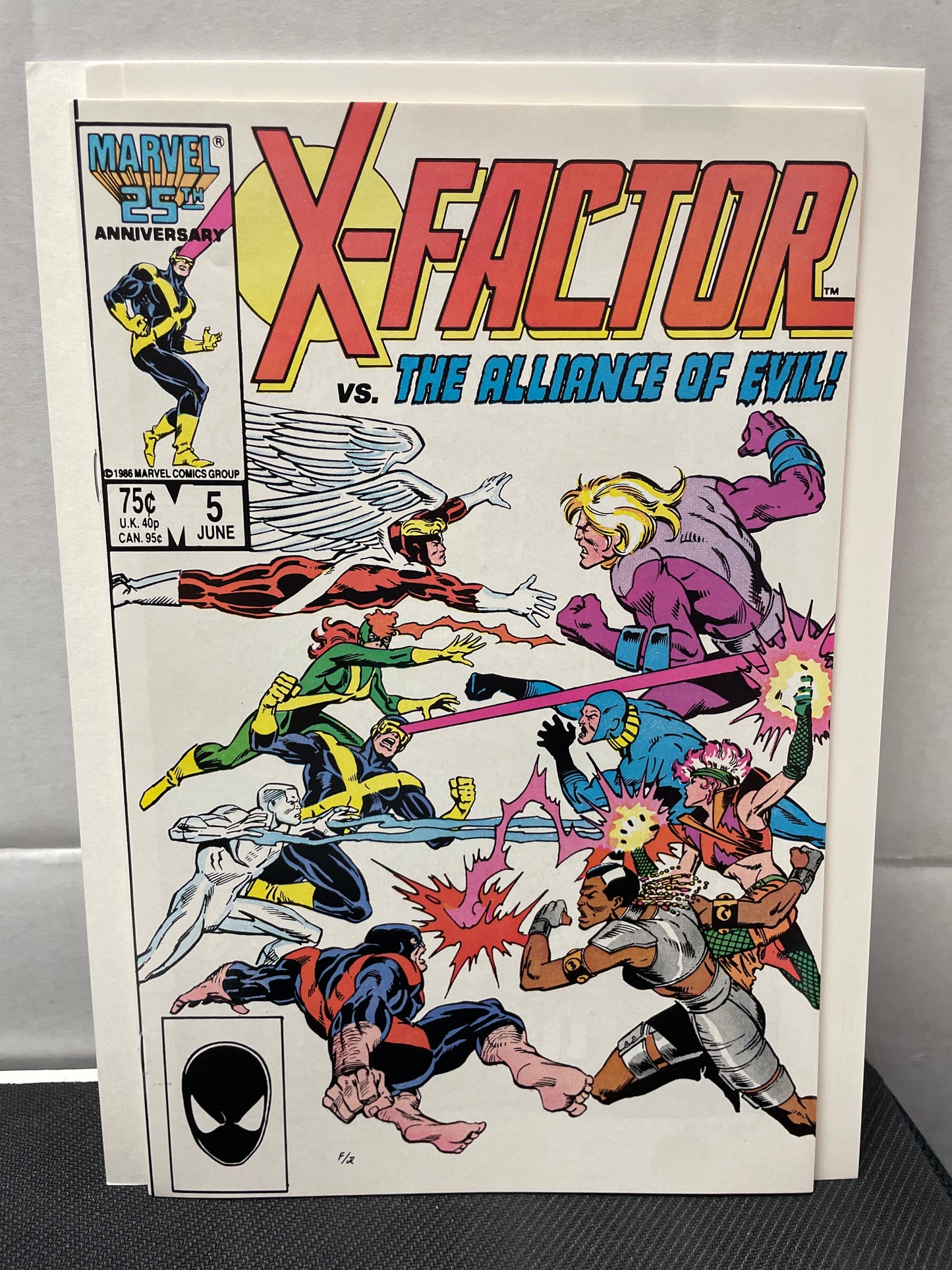 X-FACTOR #5 NM (1986, KEY!) 1st CAMEO APPEARANCE OF APOCALYPSE!