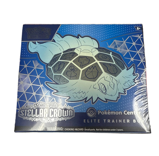 POKEMON TCG POKEMON CENTER SCARLET AND VIOLET STELLAR CROWN