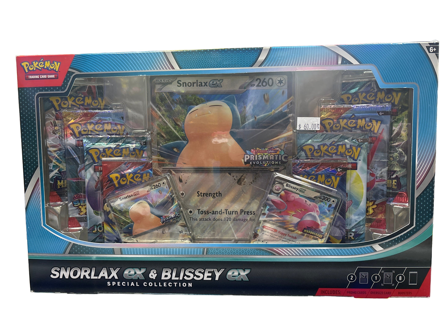POKÉMON SNORLAX EX & BLISSEY EX SPECIAL COLLECTION BOX