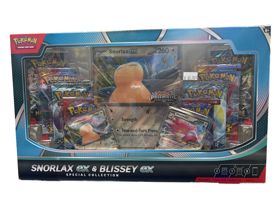 POKÉMON SNORLAX EX & BLISSEY EX SPECIAL COLLECTION BOX