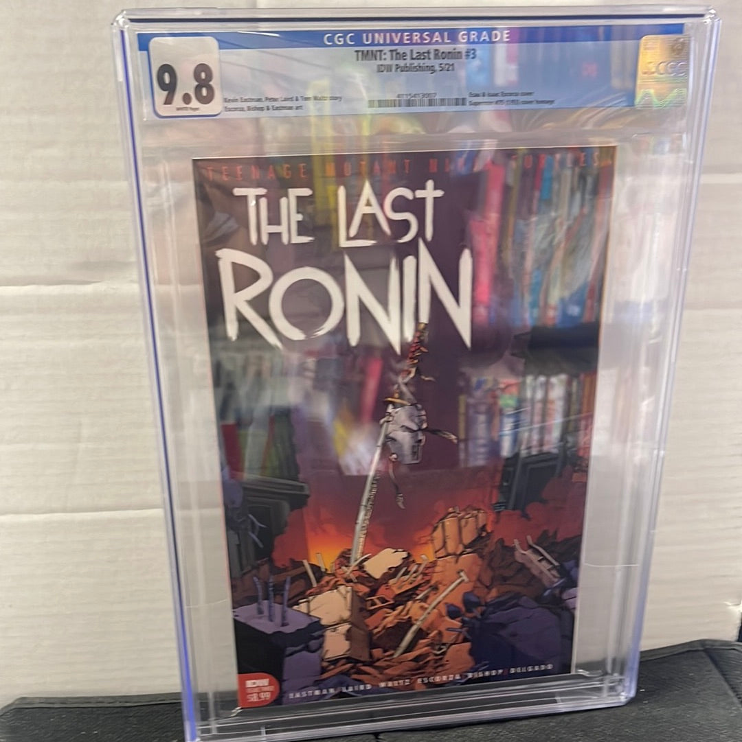 IDW COMICS TMNT THE LAST RONIN #3 CGC 9.8