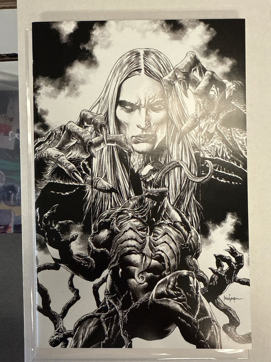 MARVEL COMICS VENOM #6 MICO SUAYAN VARIANT B&W