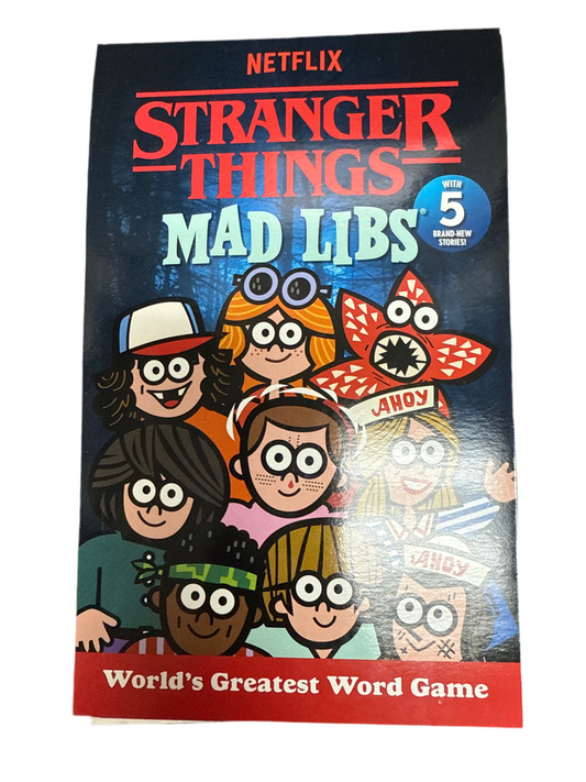 NETFLIX STRANGER THINGS MAD LIBS