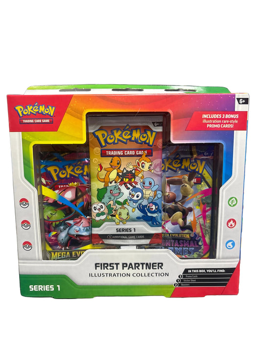POKEMON SERIES 1 FIRST PARTNER ILLUSTRATION COLLECTION
