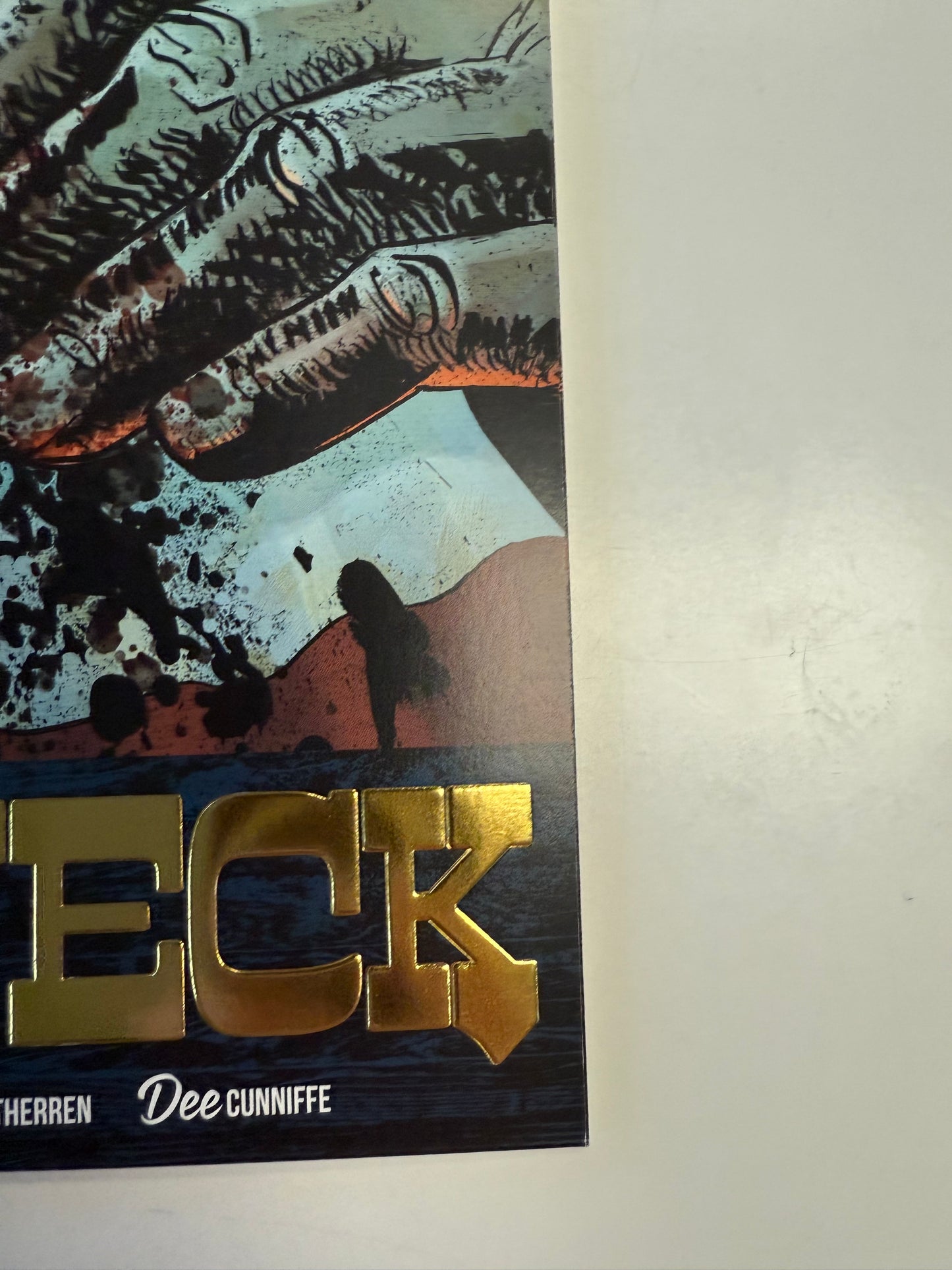 IMAGE COMICS REDNECK #1 DONNY CATES EMBOSSED GOLD FRONT
