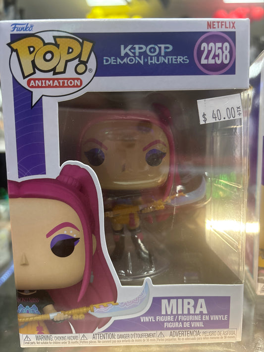 FUNKO POP ANIMATION K-POP DEMON HUNTERS MIRA