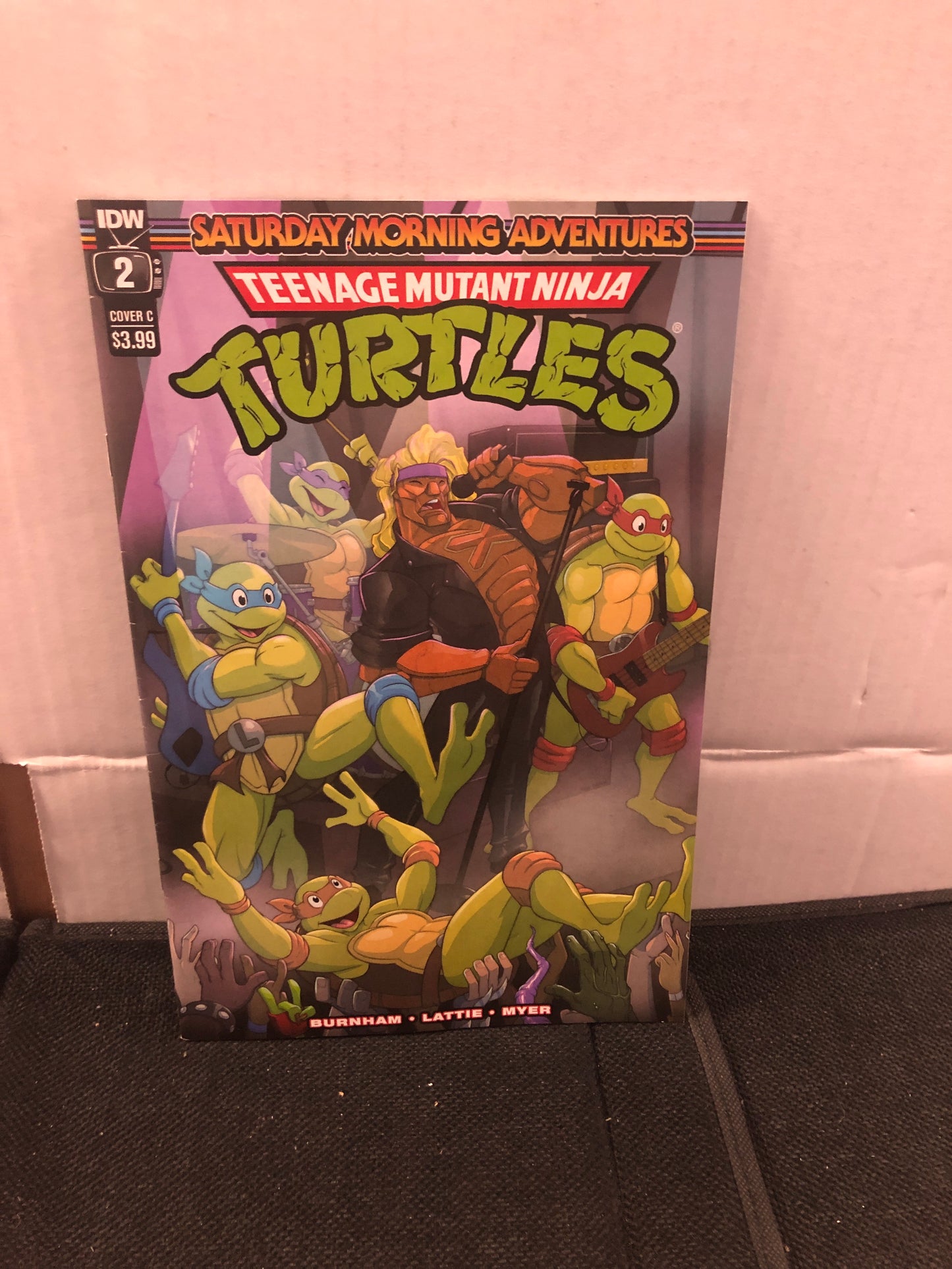 IDW PUBLISHING TEENAGE MUTANT NINJA TURTLES SATURDAY MORNING ADVENTURES 2 VARIANT