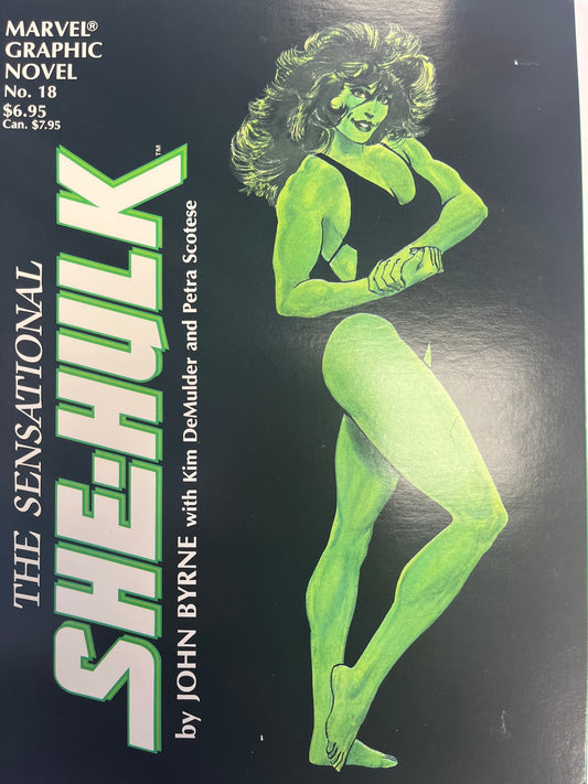 THE SENSATIONAL SHE-HULK BY JOHN BYRNE MARVEL GRAPHIC NOVEL