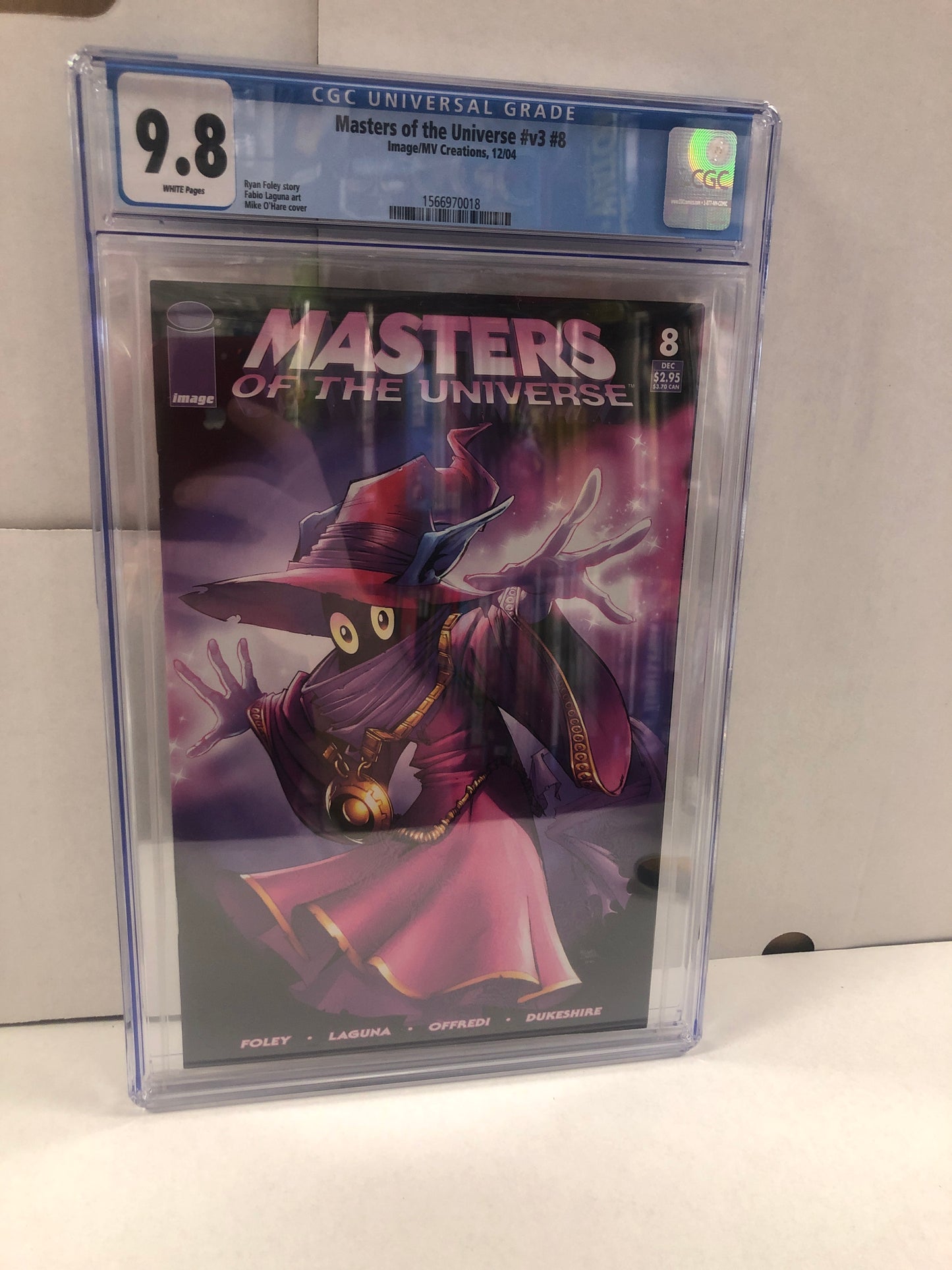 IMAGE/MV CREATIONS MASTERS OF THE UNIVERSE VOLUME THREE #8  (2004) CGC 9.8 WP