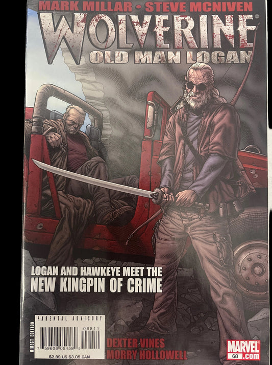 MARVEL WOLVERINE OLD MAN LOGAN #68