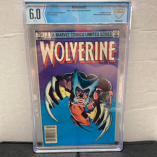 MARVEL COMICS WOLVERINE #2 CBCS 6.0