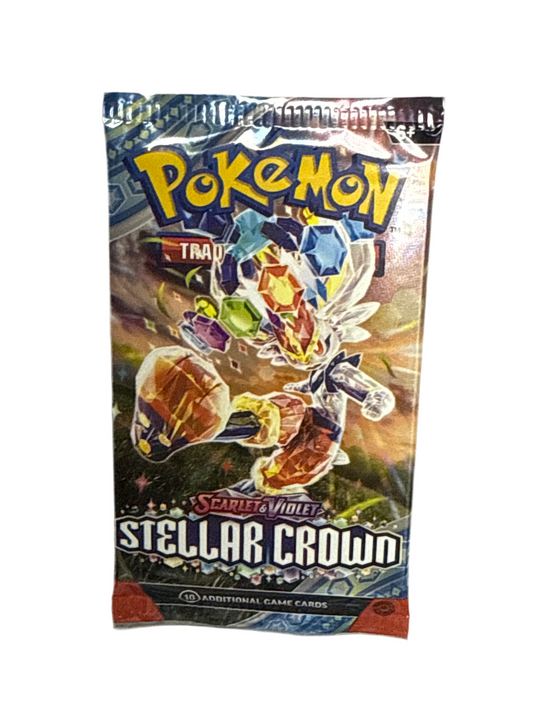 POKEMON TCG SCARLET AND VIOLET STELLAR CROWN BOOSTER PACK
