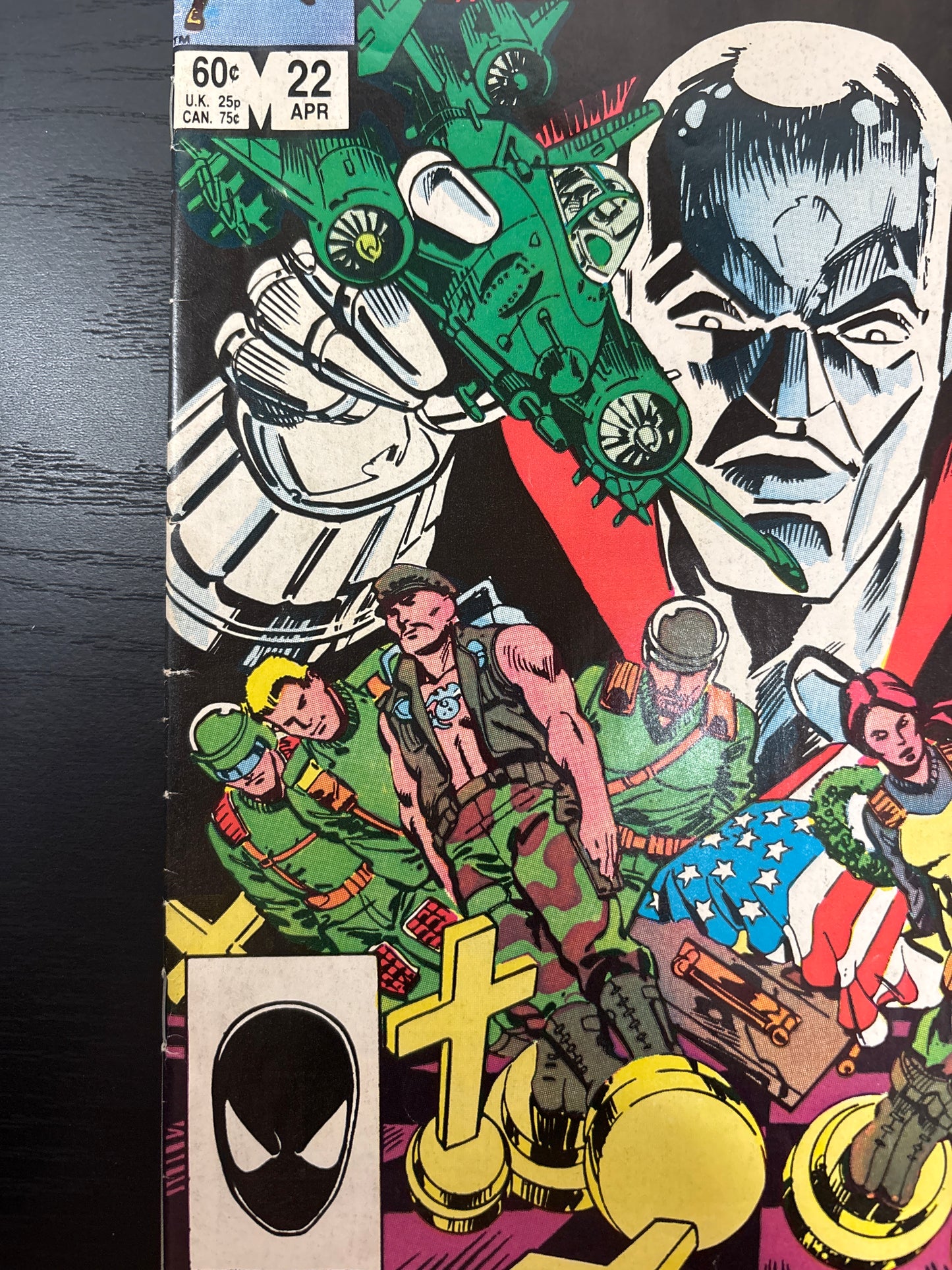 MARVEL G.I. JOE #22 FIRST APPEARANCE OF DUKE & ROADBLOCK