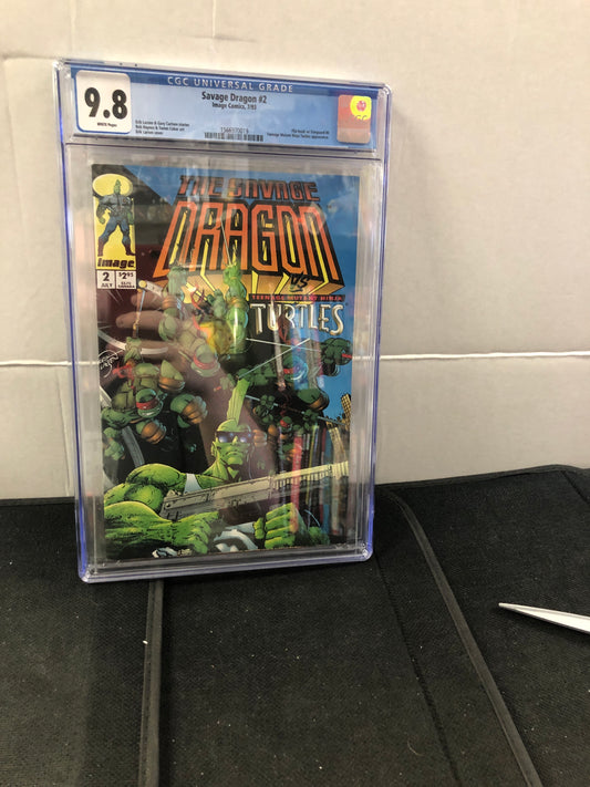 IMAGE COMICS SAVAGE DRAGON #2 (1993) CGC 9.8 WP