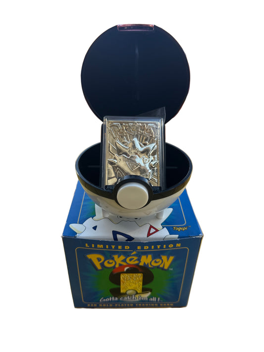 POKEMON 23KT GOLD-PLATED CARD TOGAPI BURGER KING