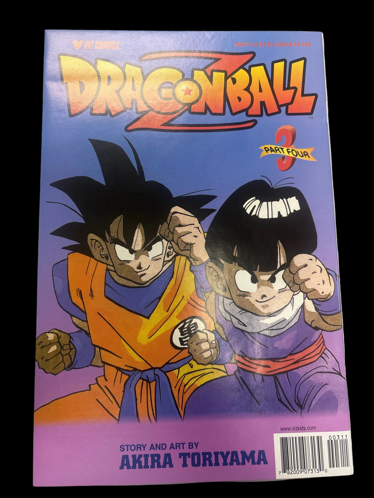 VIZ COMICS DRAGON BALL Z PART 4 #3